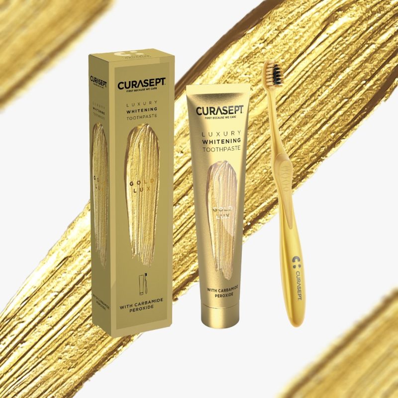 Pack peroxyde de carbamide Luxury gold Curasept