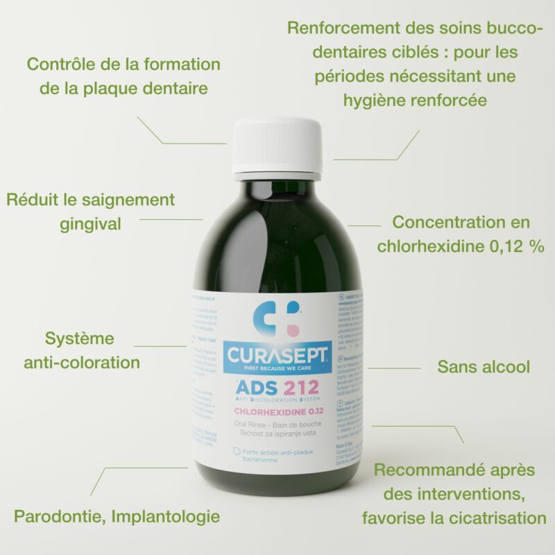Bain de bouche à la chlorhexidine Curasept ADS® 212 – Image 3